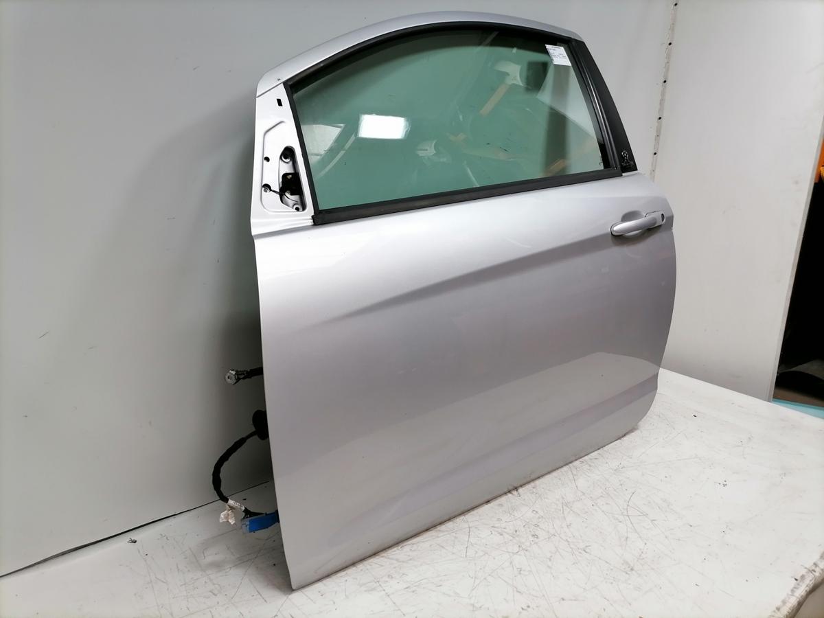 Ford Ka 2 RU8 original T&uuml;r links Moonlight-Silber Metallic Rohbau Bj.2012